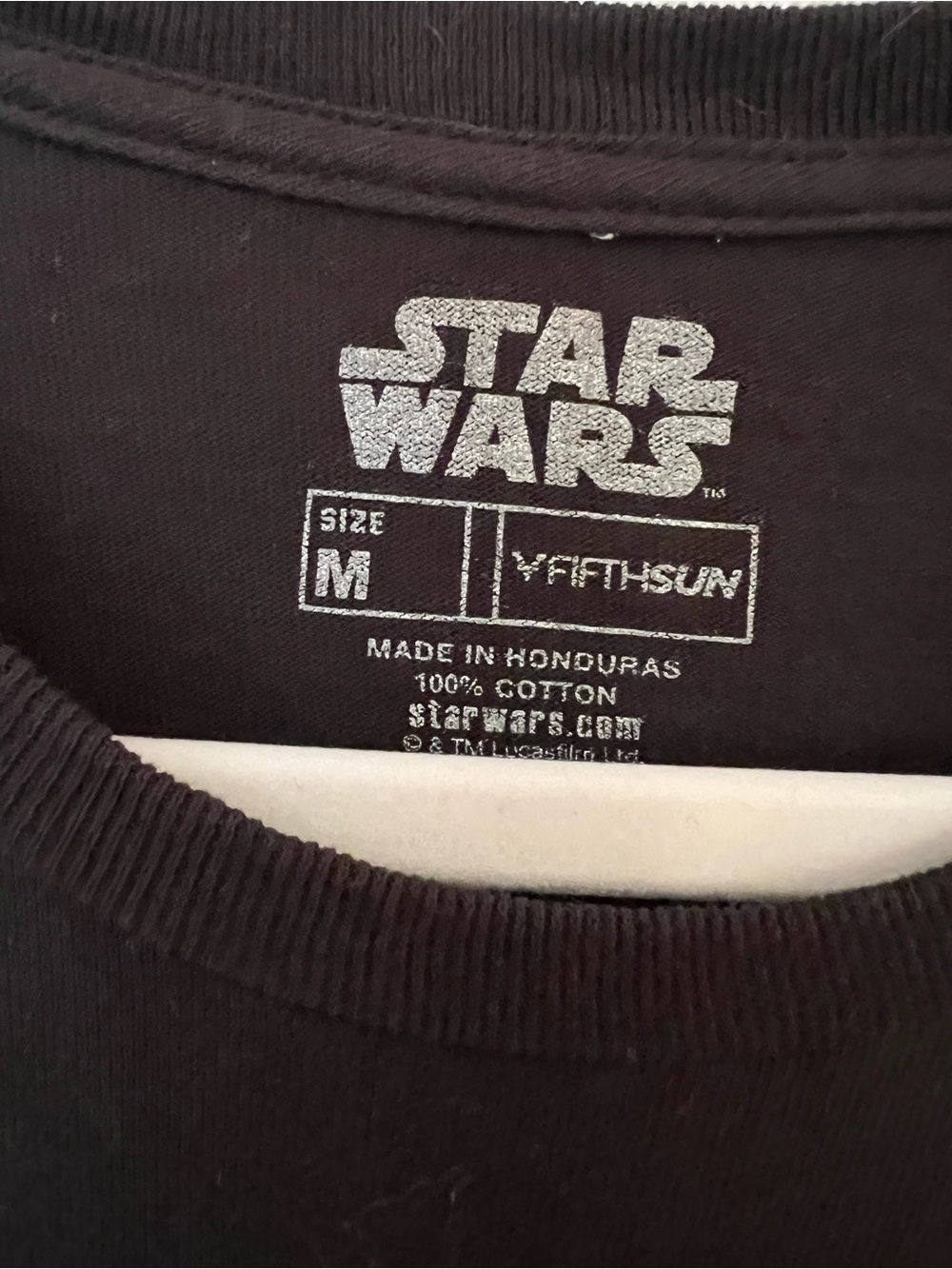 Star Wars “The Empire’s Most Wanted” 100% Cotton Black T-Shirt Size M - Picture 2 of 4